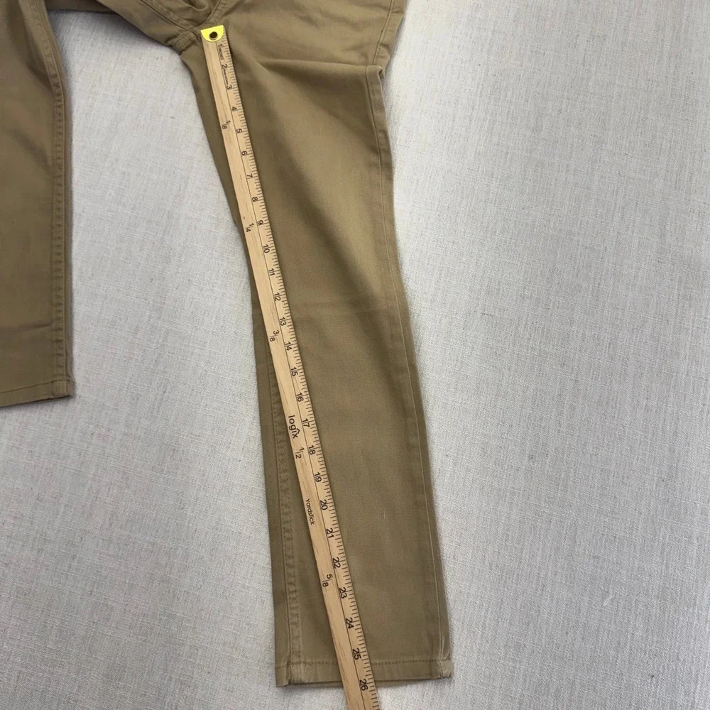 Levis Boys‎ 511 Slim Fit Adjustable Stretch Twill Pants Harvest Gold Tan Size 10
